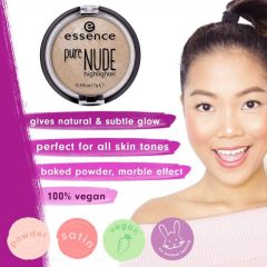 Alternative view of essence Pure Nude Baked Highlighter Powder, 6.5gm - 10 Be My Highlight