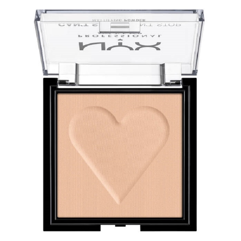 NYX Can't Stop Won't Stop Mattifying Pressed Powder, 6gm - Image 2