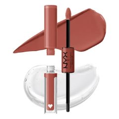 NYX Shine Loud High Shine, Lip Color 3.4mL+Gloss 3.4mL