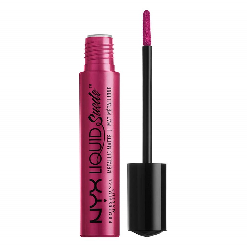 NYX Liquid Suede Metallic Matte Lipstick, 4mL