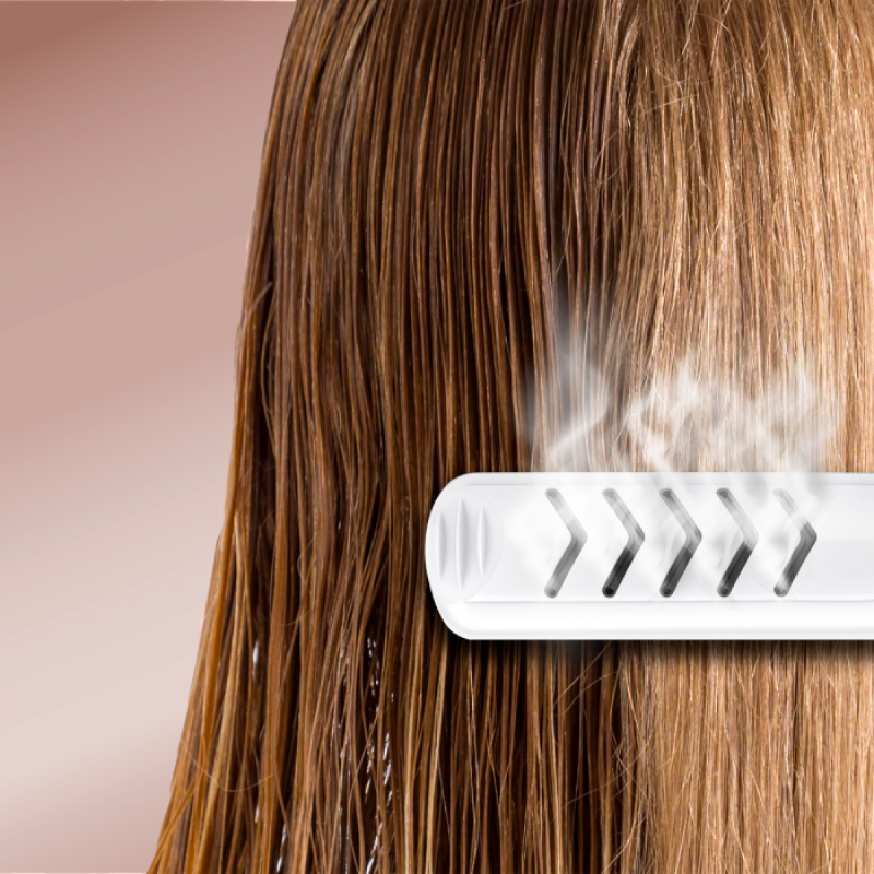 Conair Double Ceramic 1.5-inch Wet-to-Dry Flat Iron - Image 2