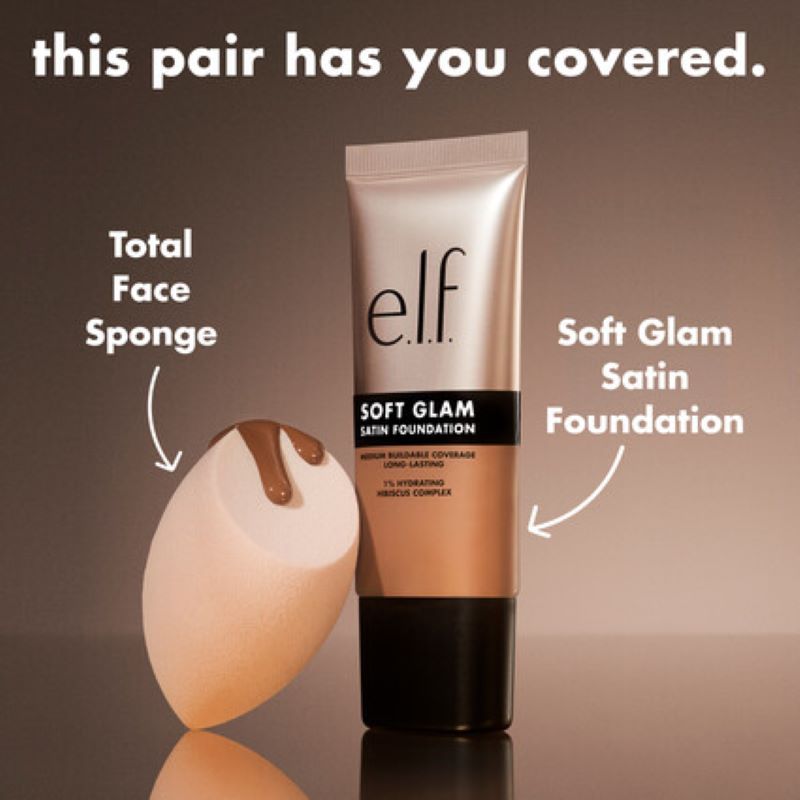 e.l.f. Soft Glam Satin Foundation, 30 mL - Image 5