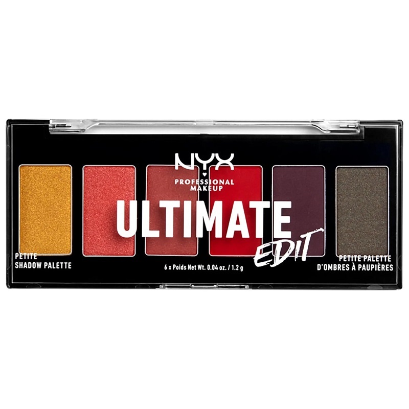 NYX Ultimate Edit Petite Shadow Palette – Phoenix, 6 Poids * 1.2 gm each